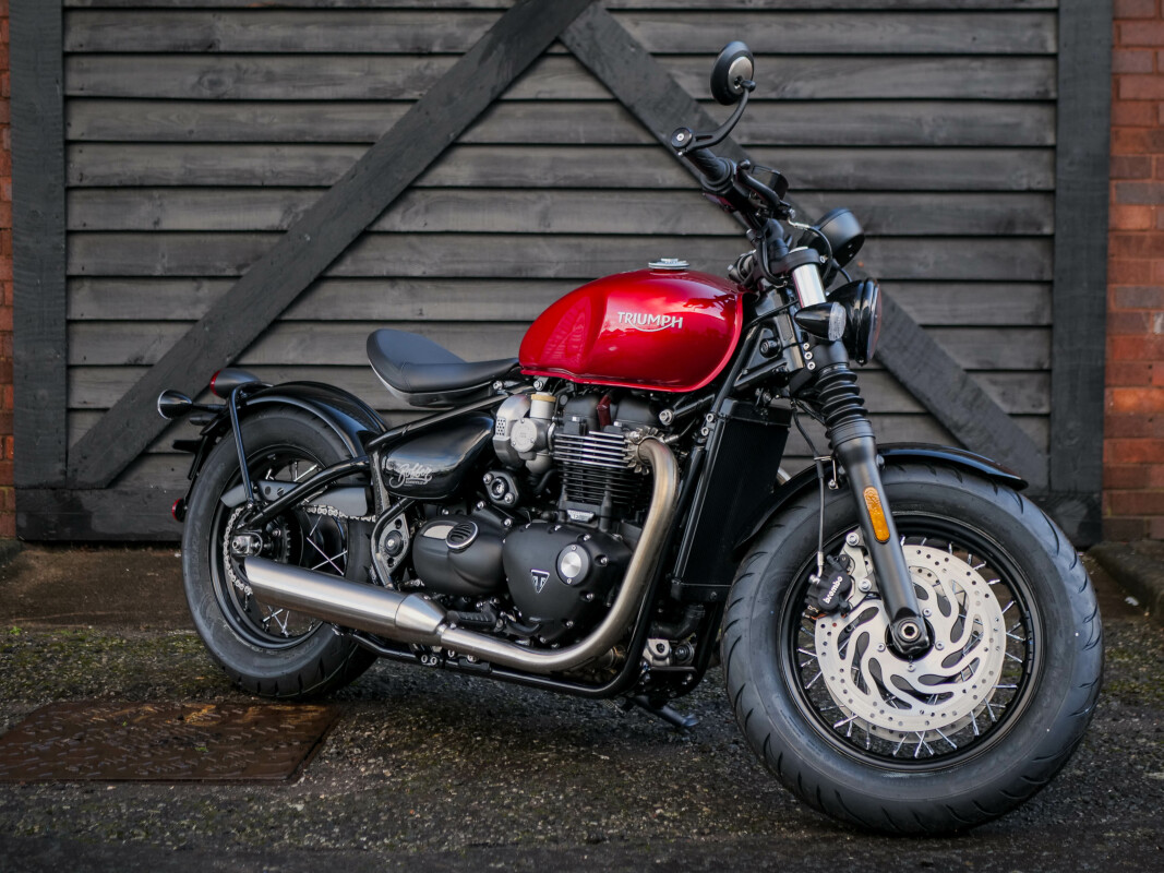 2024 Triumph Bonneville Bobber New Motorcycles For Sale Glasgow