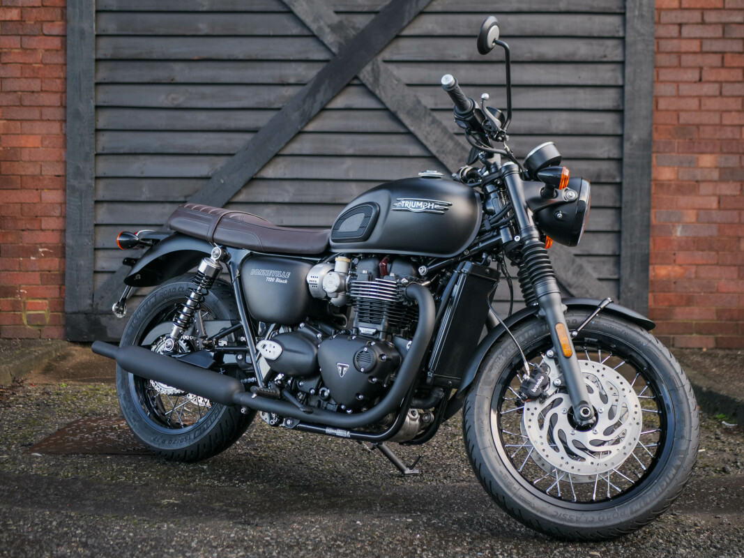 2024 Triumph Bonneville T120 Black New Motorcycles For Sale Glasgow