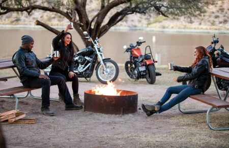 Motocamping Adventures on a Harley-Davidson in Vermont, New Hampshire, and New York