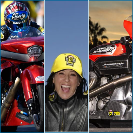 Angelle Sampey Celebrates Her Status as an Inspiration and Enthusiastically Supports Harley Davidson