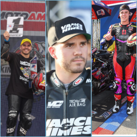 Gillim joins forces with Landers at Vance & Hines Harley-Davidson for the year 2024.