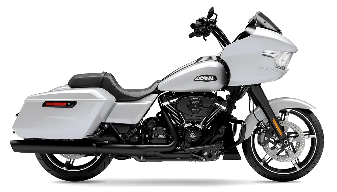 New 2024 HarleyDavidson® FLTRX Road Glide® White Onyx Pearl Black