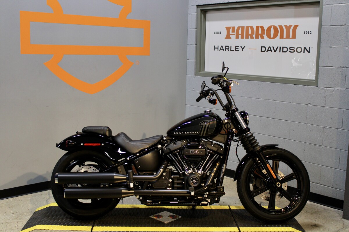 New 2024 HarleyDavidson Softail Street Bob 114 Cruiser FXBBS