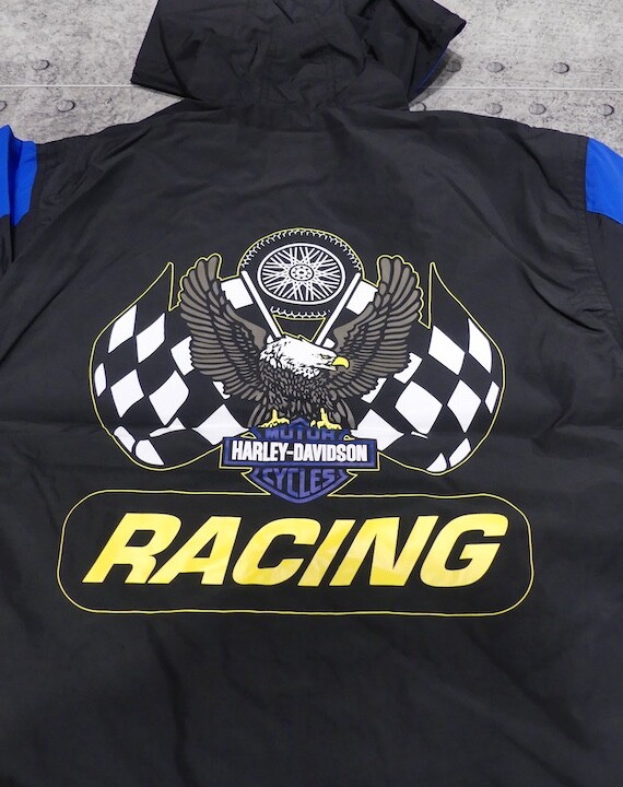 Harley-Davidson ブラックナイロンジャケット 2025年最新】Harley-Davidson メンズ ナイロンジャケットの人気