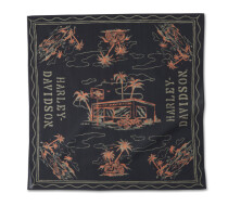 ALOHA BANDANA - BLACK BEAUTY