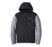 Men's 120th Anniversary Deflector Riding Fleece - Black & Quiet Shade