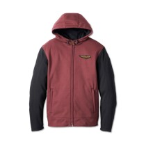 Men's 120th Anniversary Deflector Riding Fleece - Rum Raisin & Black