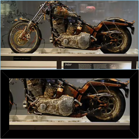 Harley-Davidson Museum Unveils Exhibit Featuring Motorcycle Ravaged by Tsunamis