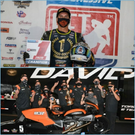Vance & Hines finalizes collaboration with Harley-Davidson racing squads.