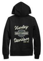 Harley-Davidson® Women's Special Machinist Pullover Hoodie - Black - SALE!!