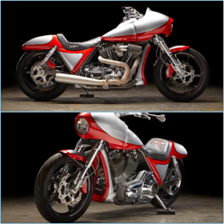 1987 Harley-Davidson FXR Twin Cam Warbird Custom Unveiled