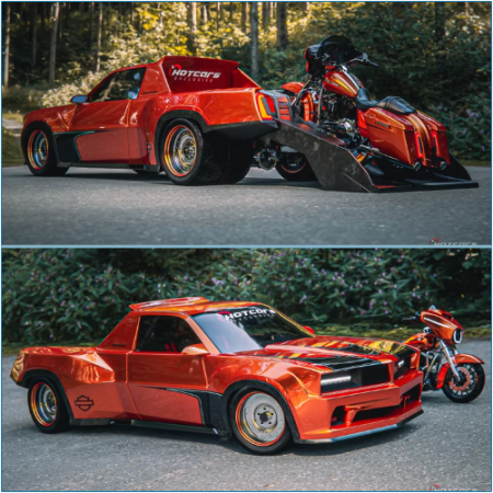 The Harley-Davidson Muscle Truck Concept Demonstrates the Ideal Complement for Every Motorcycle.