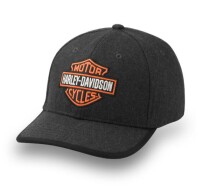 MEN'S BAR & SHIELD WOOL STRAPBACK CAP