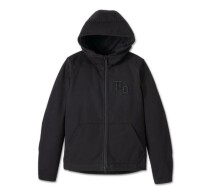 WOMEM'S H-D DEFLECTOR 2.0 HOODED RIDING FLEECE