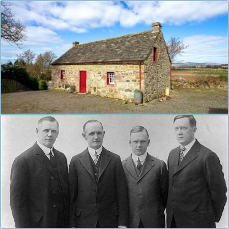 For Sale: Historic Scottish Cottage with Harley-Davidson Heritage