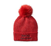 WOMEN'S OLD ENGLISH POM BEANIE
