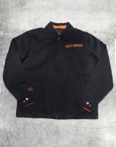 JACKET-WOVEN,BLACK