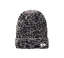 WOMEN'S WILD CAT FUZZY BEANIE