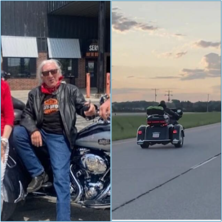After 70 years, this octogenarian rode from Alberta to London, Ontario, on a Harley.