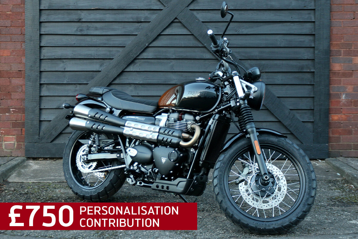 2023 Triumph Scrambler 900 New Motorcycles For Sale Glasgow, West