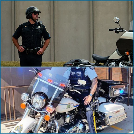 Mission RCMP introduces their latest addition: a custom-designed Harley Davidson police motorcycle.