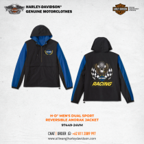 Harley-Davidson® Men's Dual Sport Reversible Anorak Jacket