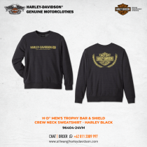 Harley-Davidson® Men's Trophy Bar & Shield Crew Neck Sweatshirt