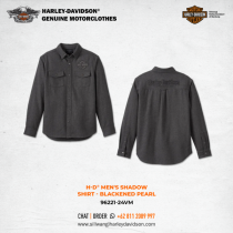 Harley-Davidson® Men's Shadow Shirt - Blackened Pearl