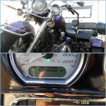 Local biker recounts journey spanning over 200,000 kilometers on Harley Davidson