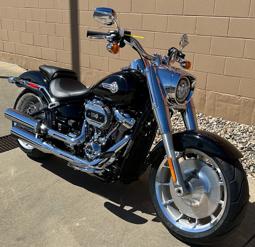 2024 Harley-Davidson Fat Boy 114 Vivid Black - Photo 3