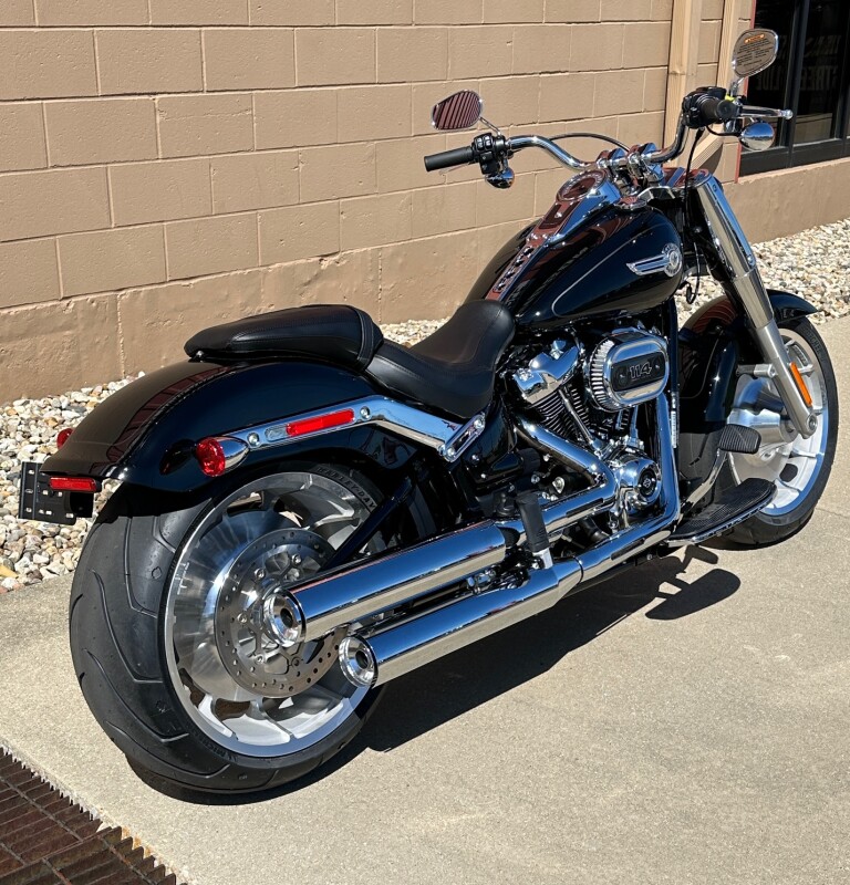 2024 Harley-Davidson Fat Boy 114 Vivid Black - Photo 2
