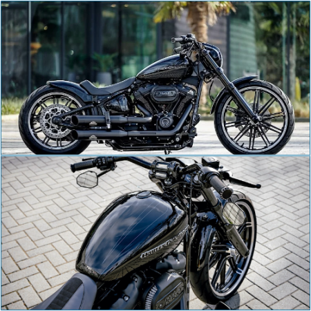 Harley-Davidson Breakout Heads to Custom Shop for Small Adjustments, Emerges Transformed into This
