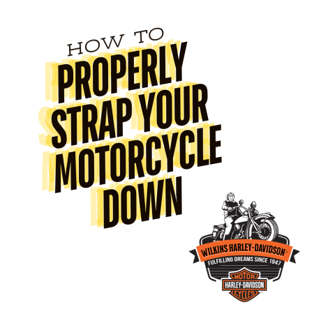 How to strap your Harley-Davidson down in a trailer