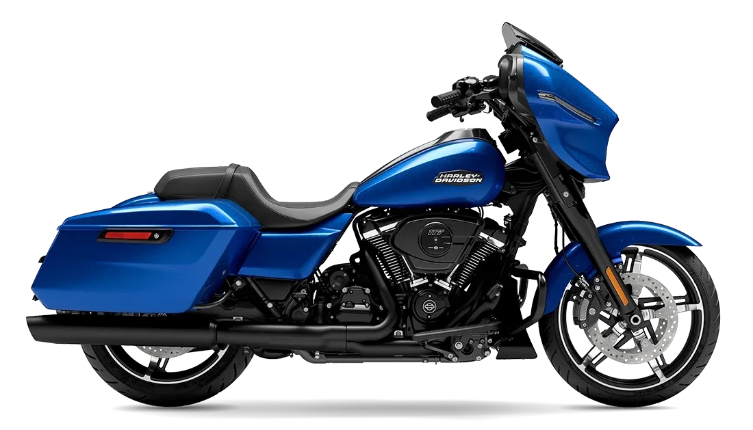 2024 Harley-Davidson Street Glide Blue Burst - Black Finish - Photo 2