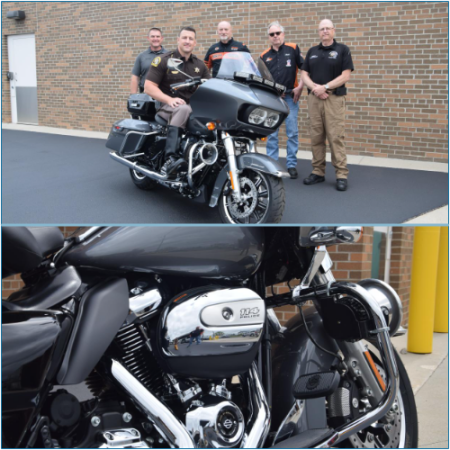 Sheriff's Department Adds 2024 Road Glide Motorcycle to Fleet, a State First