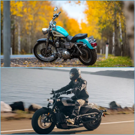 Are Harley-Davidson's Sportster 1200 Motorcycles Suitable for Novice Riders?