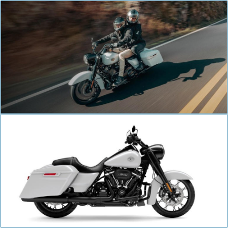 What are the size and handling of the Harley-Davidson Road King Special?