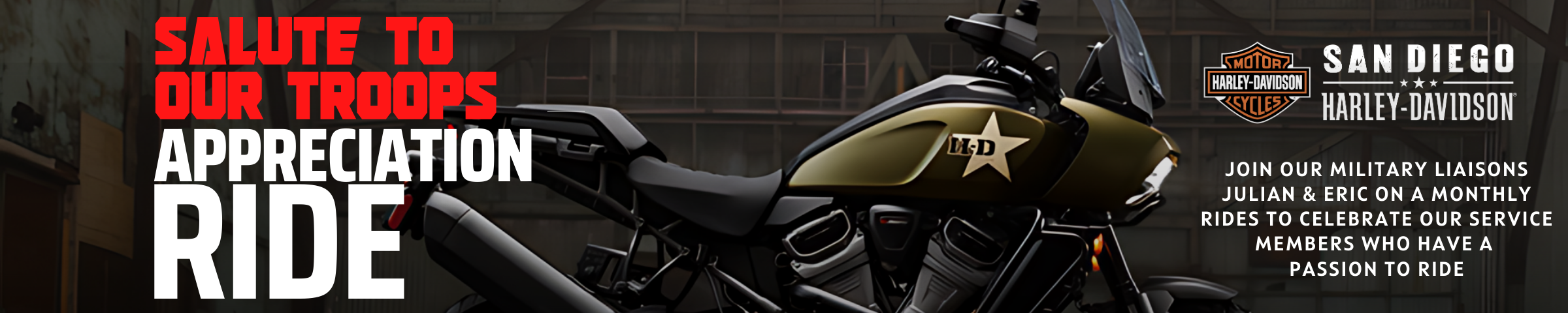 Military Appreciation Rides