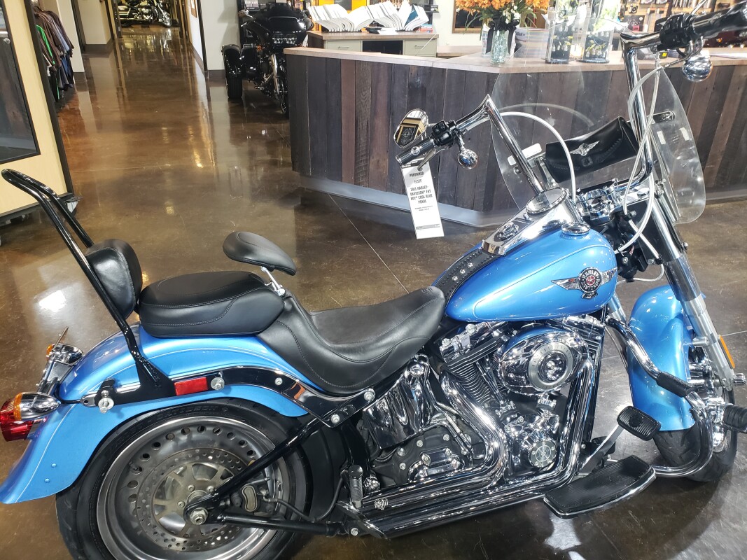 2011 Harley-Davidson Fat Boy Cool Blue Pearl - Photo 3