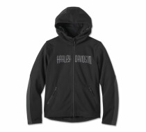 WOMEN'S WILLIE G SKULL GRAPHIC DEFLECTOR 2.0 HOODED RIDING FLEECE