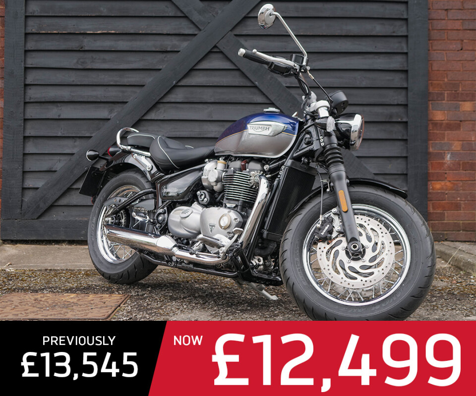 2024 Triumph Bonneville Speedmaster Demo Motorcycles For Sale