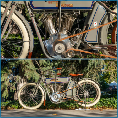 How capable was the Harley-Davidson 7D motorcycle, and what is its present-day value?