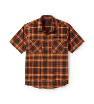 MEN'S H-D TECH COOLMAX PLAID SHORT SLEEVE SHIRT