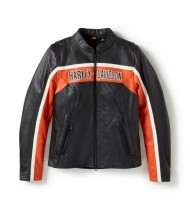 WOMEN'S H-D TRENTON LEATHER RIDING JACKET