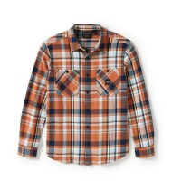 MEN'S EAGLE PLAID LONG SLEEVE SHIRT