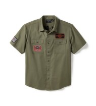 MEN'S V-TWIN EQUIPPED SOLID MECHANIC'S SHIRT