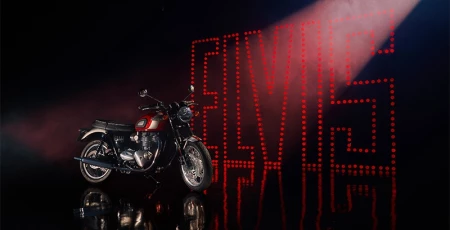 Triumph Unveils Bonneville T120 Elvis Presley Limited Edition