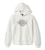 WOMEN'S ESSENTIAL BLING PULLOVER FLEECE HOODIE