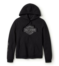 WOMEN'S ESSENTIAL BLING PULLOVER FLEECE HOODIE