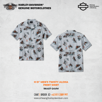 Harley-Davidson® Men's Twisty Aloha Print Shirt
